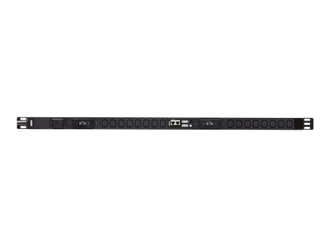 Aten PE1316SG-AT Basic Metered 0U PDU z ochroną przeciwprzepięciową (32A, 16 gniazd IEC 320 C13) | Aten