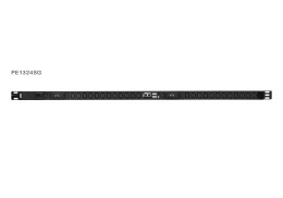 Aten PE1324SG-AT Basic Metered 0U PDU z ochroną przeciwprzepięciową (32A, 24 gniazda IEC 320 C13) | Aten