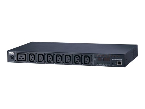 Aten PE6208G-ATA-G 16A 8-Outlet 1U Metered & Switched eco PDU | Aten