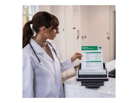 Brother ADS-1800W Compact, Portable Document Scanner, Duplex, Wi-Fi, LCD