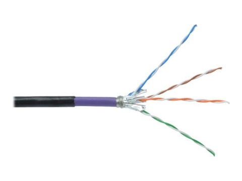 Digitus | CAT 7 | Kabel masowy | SFTP, PiMF | Czarny | 1000 m