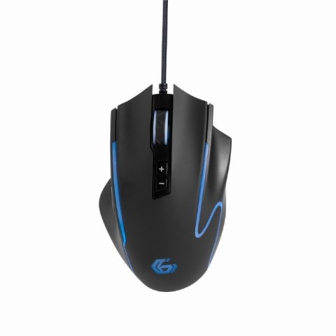 Gembird | Mysz USB do gier z podświetleniem RGB | MUSG-RAGNAR-RX300 | Mysz optyczna | Czarny
