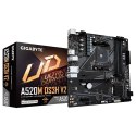 Gigabyte | A520M DS3H V2 | Rodzina procesora AMD | Gniazdo procesora AM4 | DDR4 DIMM | Sloty pamięci 2 | Ilość złączy SATA 4 | C