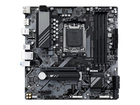Gigabyte | B650M D3HP | Rodzina procesora AMD | Gniazdo procesora AM5 | Pamięć DDR5 DIMM | Sloty na pamięć 1 | Obsługiwane inter