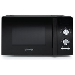 Kuchenka mikrofalowa Gorenje MO20A3BH, Wolnostojąca, 800 W, Konwekcja, Kolor czarny