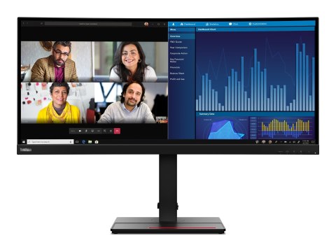 Lenovo | P34w-20 | 34,14" | IPS | 21:9 | 4 ms | 300 cd/m² | Czarny | Ilość portów HDMI 2 | 60 Hz