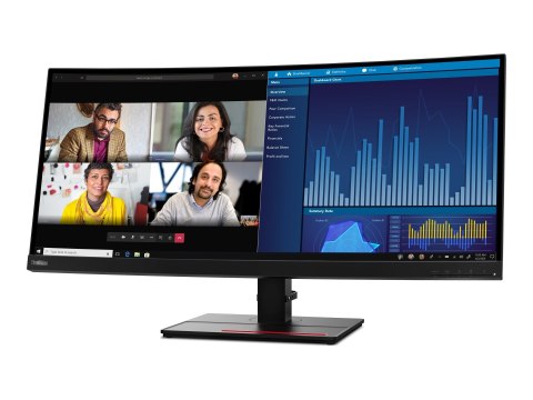 Lenovo | P34w-20 | 34,14" | IPS | 21:9 | 4 ms | 300 cd/m² | Czarny | Ilość portów HDMI 2 | 60 Hz