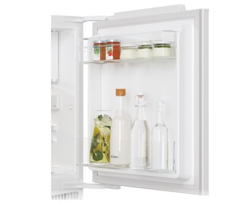 Lodówka Candy CM4SE68W, E, wolnostojąca, wysokość 82,6 cm, pojemność chłodziarki 95 l, pojemność zamrażarki 16 l, biały | Candy