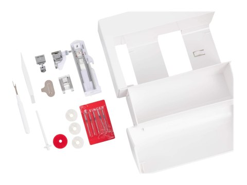 Maszyna do szycia Singer C430 | Liczba ściegów 810 | Liczba dziurek 13 | Kolor biały