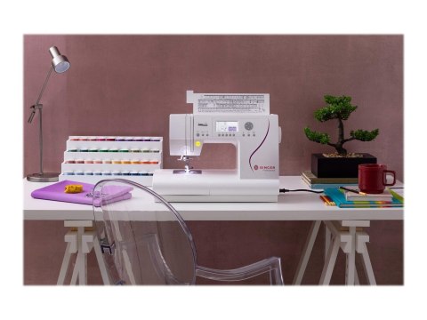 Maszyna do szycia Singer C430 | Liczba ściegów 810 | Liczba dziurek 13 | Kolor biały