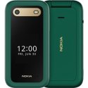 Nokia | 2660 Flip 4G | Zielony | 2.8 " | TFT LCD | 48 MB | 128 MB | Dual SIM | Nano-SIM | 3G | Bluetooth | 4.2 | USB w wersji mi