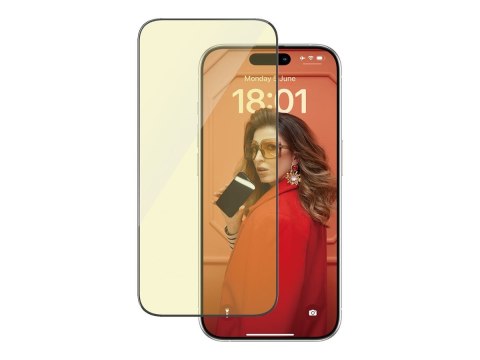 PanzerGlass | Ochraniacz ekranu - szkło | Apple iPhone 15 Pro | Szkło | Czarny | Przezroczysty