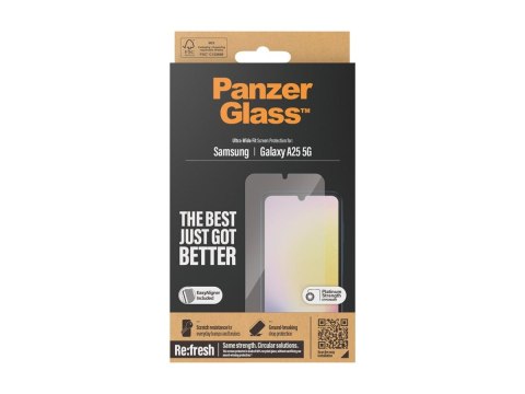 PanzerGlass Samsung Szkło z recyklingu dla A25 5G UWF | PanzerGlass