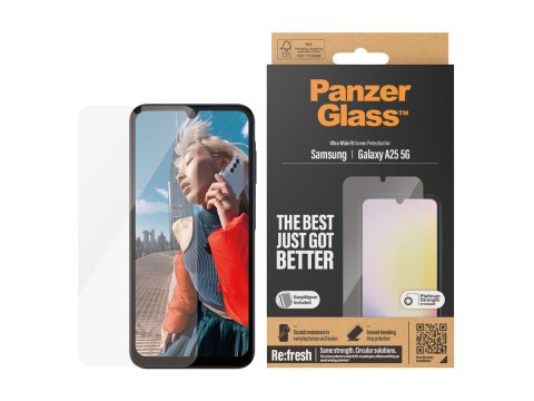 PanzerGlass Samsung Szkło z recyklingu dla A25 5G UWF | PanzerGlass