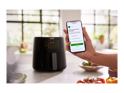 Philips | Essential HD9280/70 | Frytownica XL 6.2 L 2000 W z Technologią Rapid Air - Czarny