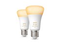 Philips Hue | WA 11W A60 E27 2szt. paczka | E27 | 11 W | Ciepła do chłodna biel 2200K-6500K | Bluetooth i Zigbee