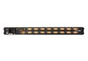 Przełącznik KVM Aten CL5716FM-AT-AG Single Rail 16P PS/2-USB 17" LCD z portem Daisy-Chain i obsługą urządzeń peryferyjnych USB |