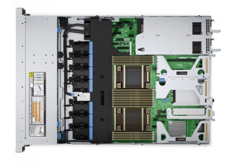 Serwer Dell PowerEdge R450 Silver 4314/bez RAM/bez SSD/8x2,5 "Chassis/PERC H755/iDrac9 Ent/2x1100W PSU/bez OS/3Y ProSupport NBD