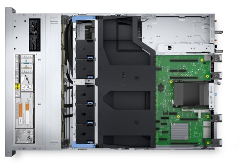 Serwer Dell PowerEdge R550 Silver 4310/bez RAM/bez HDD/8x3.5 "Chassis/PERC H755/iDRAC9 Ent/2x700W PSU/bez OS/3Y Podstawowa gwara