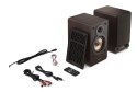Sharp CP-SS30 Głośniki półkowe, brązowe Sharp | Głośniki | CP-SS30(BR) Półka | 60 W | Bluetooth | Brązowy | Połączenie bezprzewo