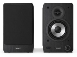Sharp CP-SS30 Głośniki półkowe, czarny Sharp | Głośniki | CP-SS30(BK) Półka | 60 W | Bluetooth | Czarny | Połączenie bezprzewodo
