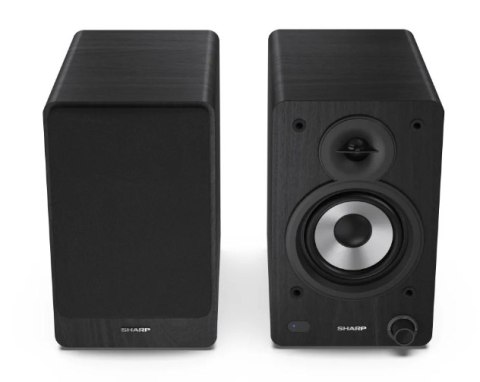 Sharp CP-SS30 Głośniki półkowe, czarny Sharp | Głośniki | CP-SS30(BK) Półka | 60 W | Bluetooth | Czarny | Połączenie bezprzewodo