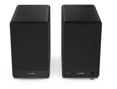 Sharp CP-SS30 Głośniki półkowe, czarny Sharp | Głośniki | CP-SS30(BK) Półka | 60 W | Bluetooth | Czarny | Połączenie bezprzewodo