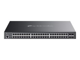 TP-LINK SG3452XMPP Omada 48-Port Gigabit and 4-Port 10GE SFP+ L2+ Managed Switch with 40-Port PoE+ & 8-Port PoE++