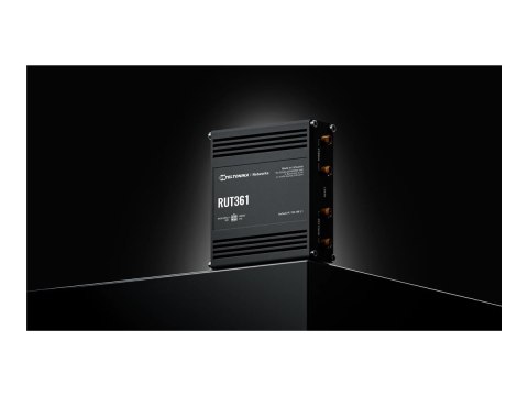 Teltonika RUT361 - router bezprzewodowy - WWAN - Wi-Fi - 3G, 4G - do montażu na szynie DIN, do montażu na ścianie, do montażu na