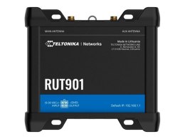 Teltonika RUT901 - router bezprzewodowy - Wi-Fi, LTE - do montażu na szynie DIN, do montażu natynkowego | 3-portowy przełącznik