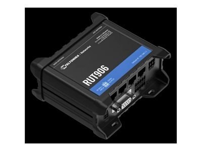 Teltonika RUT906 - router bezprzewodowy - WWAN - Wi-Fi - 3G, 4G, 2G - montaż na szynie DIN | 3-portowy przełącznik | 2,4 GHz