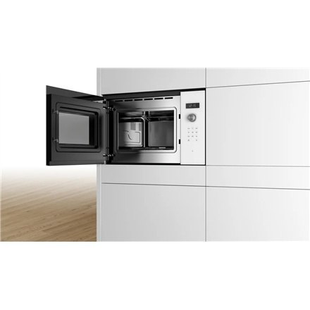 Bosch BFL554MW0 Serie 6 Built-in microwave oven cm 60 h 38 - white
