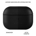 Fixed | Etui na słuchawki douszne z obsługą MagSafe | Apple AirPods Pro 2/Pro 2 (USB-C) | Czarny | Skóra