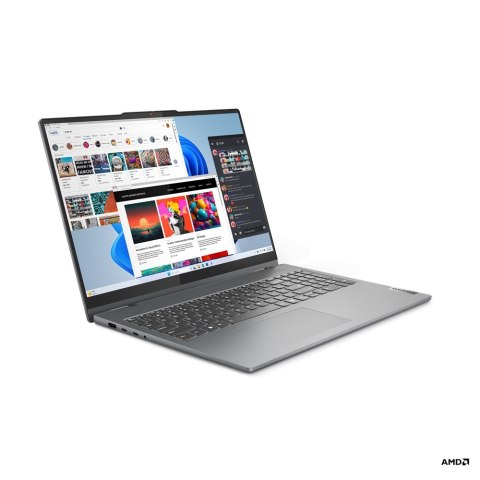 Lenovo IdeaPad 5 2-in-1 16AHP9 Touch 16 2K AMD R5 8645HS/16GB/1TB/AMD Radeon 760M/WIN11 Home/Nordic Backlit kbd/Grey/FP/2Y Warra