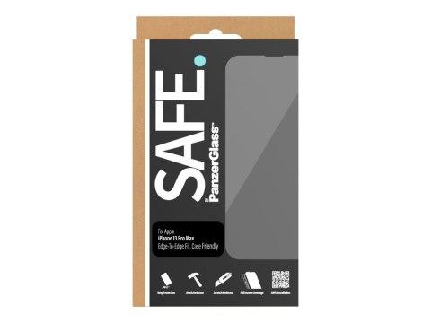 Ochraniacz ekranu SAFE by PanzerGlass Apple iPhone 13 Pro Max | od krawędzi do krawędzi