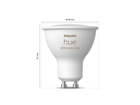 Philips Hue WCA 4.2W GU10, 2pcs pack