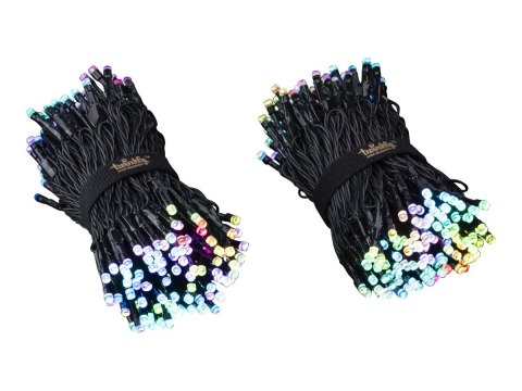 Twinkly strings 400L 4,3mm RGB Twinkly | Strings Smart LED Lights 400 RGB (Multicolor), 32m, czarny przewód | RGB - 16M+ kolorów