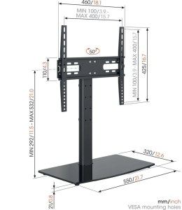 Vogel's MS3085-A1 Table-Top Stand Medium Vogels