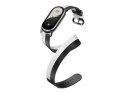 Xiaomi | Pasek Na Rękę | Projektowany Dla Xiaomi Smart Band 8 | Czarno-biały