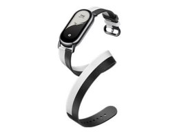 Xiaomi | Pasek Na Rękę | Projektowany Dla Xiaomi Smart Band 8 | Czarno-biały