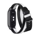 Xiaomi | Pasek Na Rękę | Projektowany Dla Xiaomi Smart Band 8 | Czarno-biały