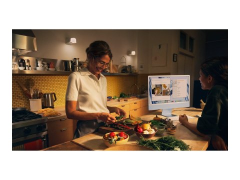 Apple iMac 24" 4.5K Retina, Apple M4 10C CPU, 10C GPU/16GB/256GB SSD/Blue/RUS