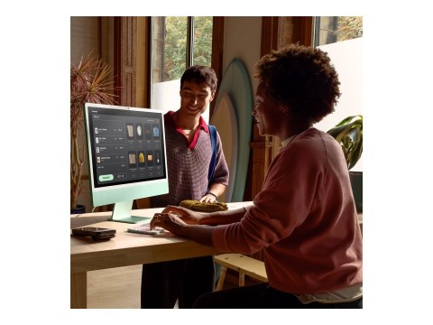 Apple iMac 24" 4.5K Retina, Apple M4 10C CPU, 10C GPU/16GB/512GB SSD/Green/RUS