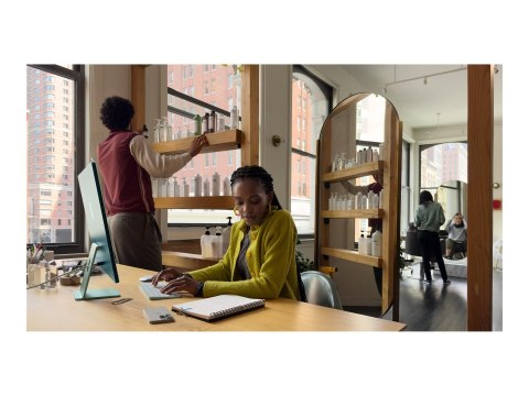 Apple iMac 24" 4.5K Retina, Apple M4 10C CPU, 10C GPU/16GB/512GB SSD/Green/RUS