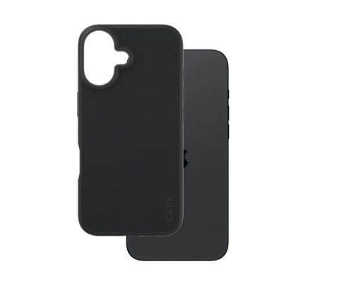 CARE by PanzerGlass Case Fashion Black iPhone 16 | CARE