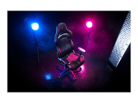 Razer Enki Ergonomic Gaming Chair EPU Synthetic Leather; Steel | Black
