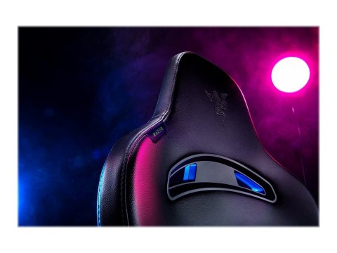 Razer Enki Ergonomic Gaming Chair EPU Synthetic Leather; Steel | Black