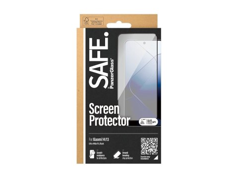 SAFE by PanzerGlass Screen Protector Xiaomi 14 | 13 | Ultra-Wide Fit