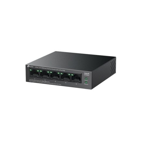 TP-LINK LS105LP 5-Port 10/100 Mbps Desktop Switch with 4-Port PoE