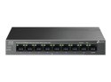 TP-LINK LS109P 9-Port 10/100 Mbps Desktop Switch with 8-Port PoE+